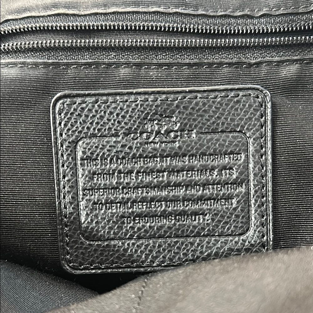 Coach Brown and Black Satchel with Timeless Charm - Picture 2 of 7